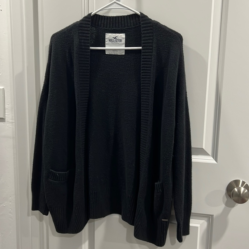 Black Hollister Cardigan